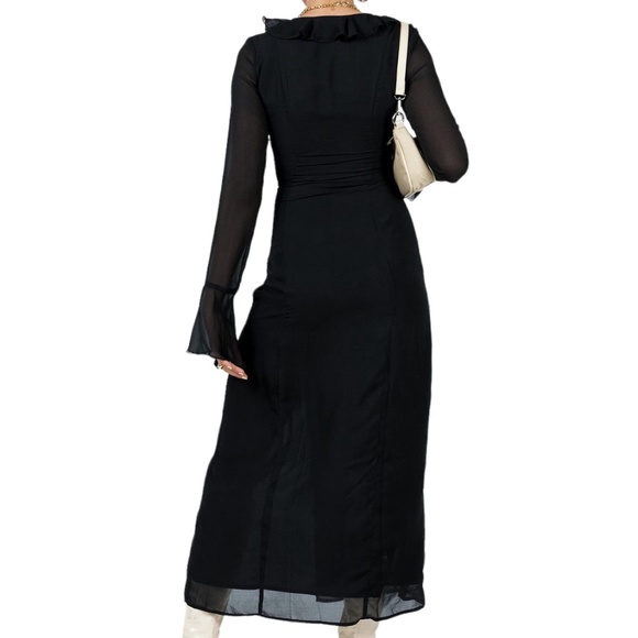 Rosalia Maxi Dress Black Princess Polly Witchy Whimsigoth - Picture 3 of 8